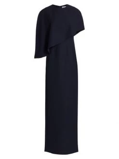 Teri Jon By Rickie Freeman Asymmetric Stretch Crepe Gown Navy 8 Teri Jon By Rickie Freeman Asymmetric Stretch Crepe Gown Navy -Rickie Freeman Sales 2022 unnamed file 103