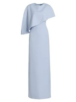 Teri Jon By Rickie Freeman Asymmetric Stretch Crepe Gown Navy 9 Teri Jon By Rickie Freeman Asymmetric Stretch Crepe Gown Navy -Rickie Freeman Sales 2022 unnamed file 104