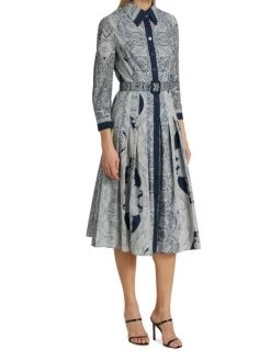 Teri Jon By Rickie Freeman Belted A-Line Dress -Rickie Freeman Sales 2022 unnamed file 1044