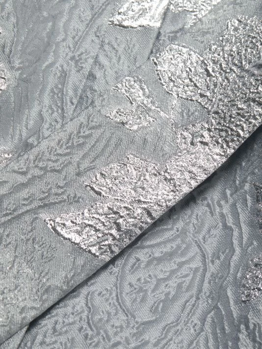 Teri Jon By Rickie Freeman Platinum Jacquard Belted Cocktail Dress 9 Teri Jon By Rickie Freeman Platinum Jacquard Belted Cocktail Dress - Image 7