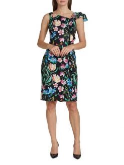 Teri Jon By Rickie Freeman Floral Asymmetric Cocktail Dress -Rickie Freeman Sales 2022 unnamed file 1057