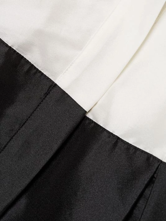 Teri Jon By Rickie Freeman Collared Taffeta Ball Gown 8 Teri Jon By Rickie Freeman Collared Taffeta Ball Gown - Image 6