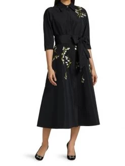 Teri Jon By Rickie Freeman Taffeta Floral Embroidered Shirtdress 11 Teri Jon By Rickie Freeman Taffeta Floral Embroidered Shirtdress -Rickie Freeman Sales 2022 unnamed file 1079
