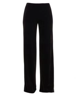 Rickie Freeman Sales 2022 22 Teri Jon By Rickie Freeman Velvet Wide Leg Pants Black