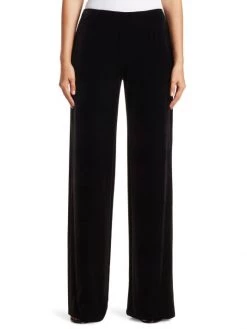 Teri Jon By Rickie Freeman Velvet Wide Leg Pants Black -Rickie Freeman Sales 2022 unnamed file 1096