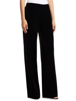 Teri Jon By Rickie Freeman Velvet Wide Leg Pants Black -Rickie Freeman Sales 2022 unnamed file 1097
