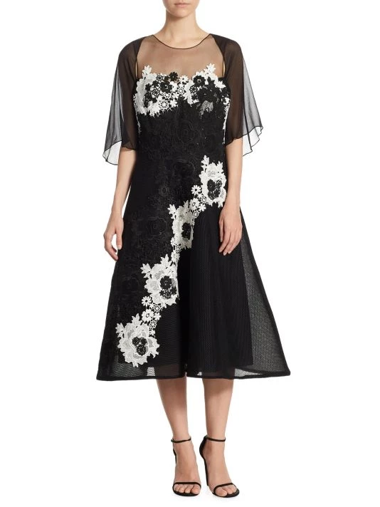 Teri Jon By Rickie Freeman Chiffon Shrug 3 Teri Jon By Rickie Freeman Chiffon Shrug - Image 2