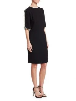 Teri Jon By Rickie Freeman Embellished Slit Sleeve Sheath Dress -Rickie Freeman Sales 2022 unnamed file 1151