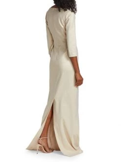 Teri Jon By Rickie Freeman Jacquard Crepe Column Gown -Rickie Freeman Sales 2022 unnamed file 1200
