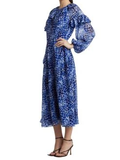 Teri Jon By Rickie Freeman Chiffon Polka Dot Dress -Rickie Freeman Sales 2022 unnamed file 1224