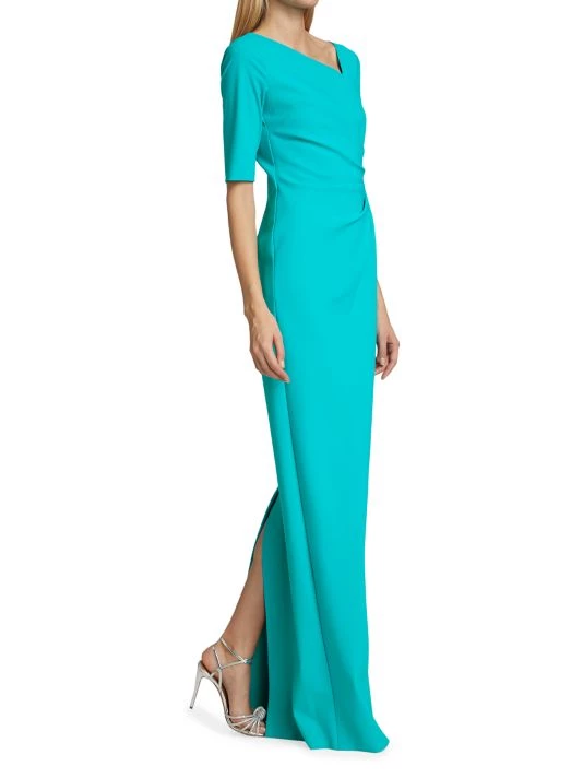 Teri Jon By Rickie Freeman Column Gown 4 Teri Jon By Rickie Freeman Column Gown - Image 2