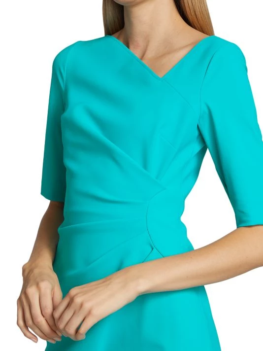 Teri Jon By Rickie Freeman Column Gown 8 Teri Jon By Rickie Freeman Column Gown - Image 6