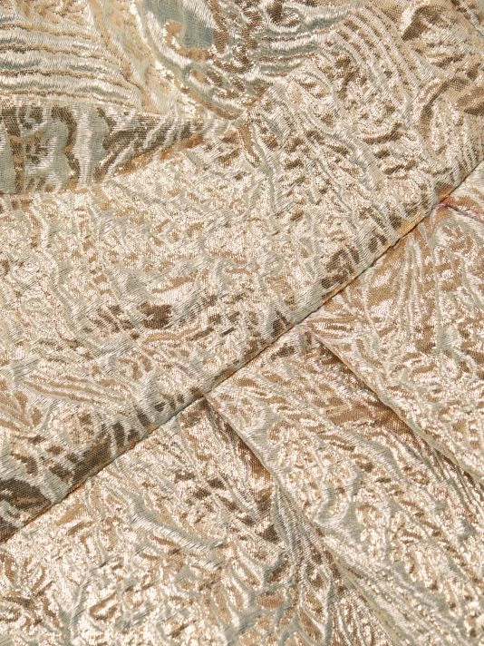 Teri Jon By Rickie Freeman Sleeveless Surplus Metallic Jacquard Sheath Dress 9 Teri Jon By Rickie Freeman Sleeveless Surplus Metallic Jacquard Sheath Dress - Image 7