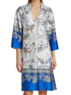 Teri Jon By Rickie Freeman Paisley Shirt Dress -Rickie Freeman Sales 2022 unnamed file 1251
