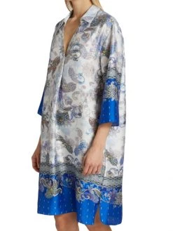 Teri Jon By Rickie Freeman Paisley Shirt Dress -Rickie Freeman Sales 2022 unnamed file 1252