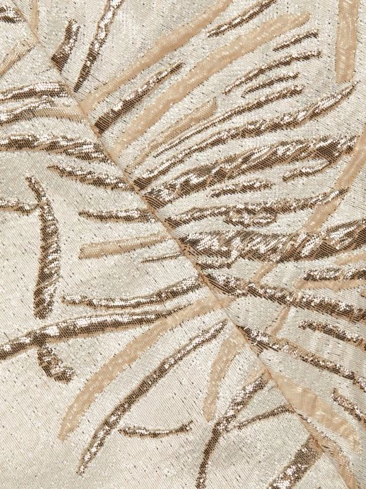 Teri Jon By Rickie Freeman Metallic Embroidered Gown 9 Teri Jon By Rickie Freeman Metallic Embroidered Gown - Image 7