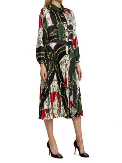 Teri Jon By Rickie Freeman Printed A-Line Midi Dress -Rickie Freeman Sales 2022 unnamed file 1294