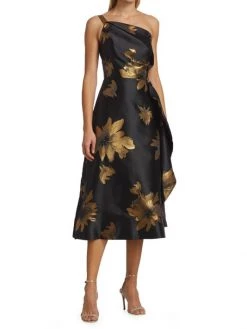 Teri Jon By Rickie Freeman One-Shoulder Jacquard Gown 11 Teri Jon By Rickie Freeman One-Shoulder Jacquard Gown -Rickie Freeman Sales 2022 unnamed file 1307