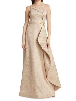 Teri Jon By Rickie Freeman Sequin-Embellished One-Shoulder Gown -Rickie Freeman Sales 2022 unnamed file 1314