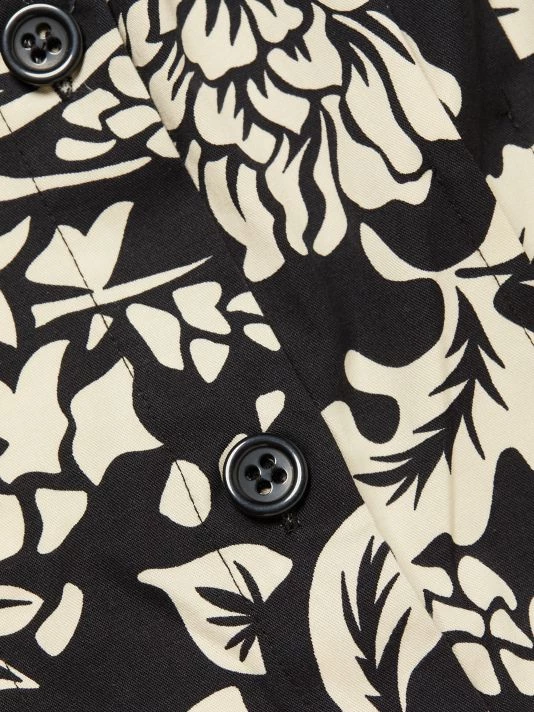 Teri Jon By Rickie Freeman Floral Belted Shirtdress 9 Teri Jon By Rickie Freeman Floral Belted Shirtdress - Image 7