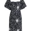 Teri Jon By Rickie Freeman Floral Puff-Sleeve Dress -Rickie Freeman Sales 2022 unnamed file 1340