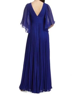 Teri Jon By Rickie Freeman Plissé V-Neck Gown -Rickie Freeman Sales 2022 unnamed file 1351