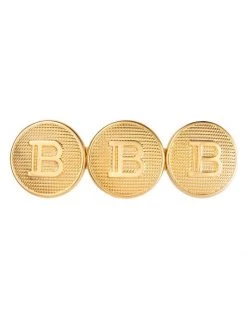 Balmain Hair Couture Limited Edition Logo Barrette Pour Cheveux