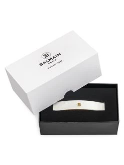Balmain Hair Couture Logo "B" Hair Barrette 7 Balmain Hair Couture Logo "B" Hair Barrette -Rickie Freeman Sales 2022 unnamed file 1531