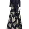 Teri Jon By Rickie Freeman Shirtwaist Floral Jacquard Gown -Rickie Freeman Sales 2022 unnamed file 175