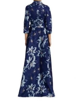 Teri Jon By Rickie Freeman Floral Jacquard Gown -Rickie Freeman Sales 2022 unnamed file 186