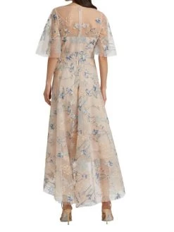 Teri Jon By Rickie Freeman Asymmetric Floral Sequin-Embroidered Midi-Dress -Rickie Freeman Sales 2022 unnamed file 200
