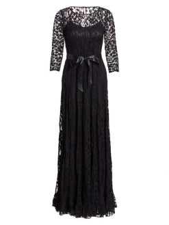 Teri Jon By Rickie Freeman Lace Pintuck Gown Black 16 Teri Jon By Rickie Freeman Lace Pintuck Gown Black -Rickie Freeman Sales 2022 unnamed file 21