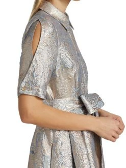 Teri Jon By Rickie Freeman Metallic Jacquard Cocktail Dress -Rickie Freeman Sales 2022 unnamed file 222