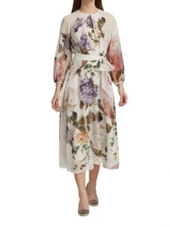 Teri Jon By Rickie Freeman Floral Tiewaist Cocktail Dress -Rickie Freeman Sales 2022 unnamed file 226