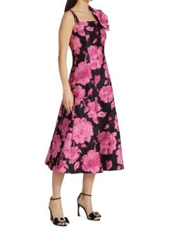 Teri Jon By Rickie Freeman Floral Fit-&-Flare Dress -Rickie Freeman Sales 2022 unnamed file 234