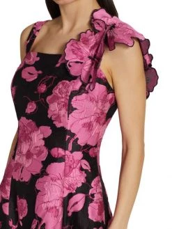 Teri Jon By Rickie Freeman Floral Fit-&-Flare Dress -Rickie Freeman Sales 2022 unnamed file 236