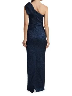 Teri Jon By Rickie Freeman Shimmering One-Shoulder Gown -Rickie Freeman Sales 2022 unnamed file 242