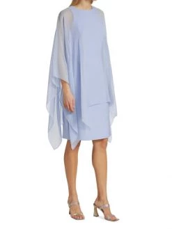 Teri Jon By Rickie Freeman Draped Cocktail Dress -Rickie Freeman Sales 2022 unnamed file 283
