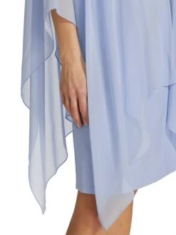 Teri Jon By Rickie Freeman Draped Cocktail Dress -Rickie Freeman Sales 2022 unnamed file 285