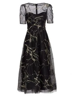 Rickie Freeman Sales 2022 18 Teri Jon By Rickie Freeman Web Sequin Tulle Dress