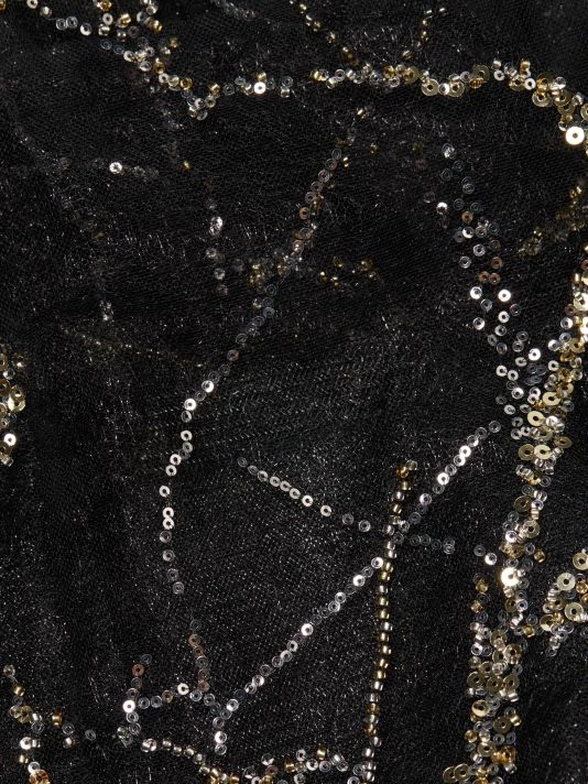 Teri Jon By Rickie Freeman Web Sequin Tulle Dress 9 Teri Jon By Rickie Freeman Web Sequin Tulle Dress - Image 7