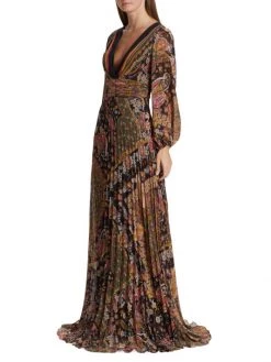 Teri Jon By Rickie Freeman Pleated Paisley Chiffon Gown 11 Teri Jon By Rickie Freeman Pleated Paisley Chiffon Gown -Rickie Freeman Sales 2022 unnamed file 317
