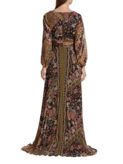 Teri Jon By Rickie Freeman Pleated Paisley Chiffon Gown 13 Teri Jon By Rickie Freeman Pleated Paisley Chiffon Gown -Rickie Freeman Sales 2022 unnamed file 319