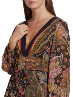 Teri Jon By Rickie Freeman Pleated Paisley Chiffon Gown 14 Teri Jon By Rickie Freeman Pleated Paisley Chiffon Gown -Rickie Freeman Sales 2022 unnamed file 320