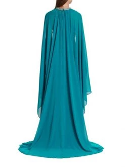 Teri Jon By Rickie Freeman Embellished Chiffon Cape Gown -Rickie Freeman Sales 2022 unnamed file 340