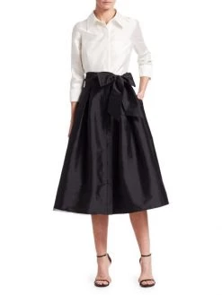 Teri Jon By Rickie Freeman Two-Tone Collared Taffeta Gown -Rickie Freeman Sales 2022 unnamed file 38