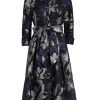 Teri Jon By Rickie Freeman Belted Shimmer Jacquard Tea-Length Dress -Rickie Freeman Sales 2022 unnamed file 385