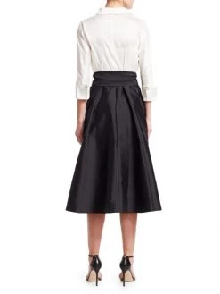 Teri Jon By Rickie Freeman Two-Tone Collared Taffeta Gown -Rickie Freeman Sales 2022 unnamed file 40