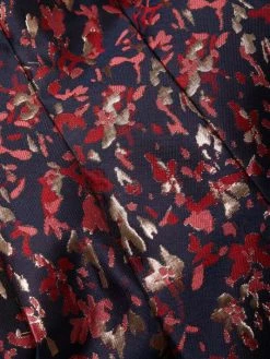 Teri Jon By Rickie Freeman Pleated Floral Jacquard Dress -Rickie Freeman Sales 2022 unnamed file 454