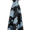 Teri Jon By Rickie Freeman Organza Jacquard Ball Gown